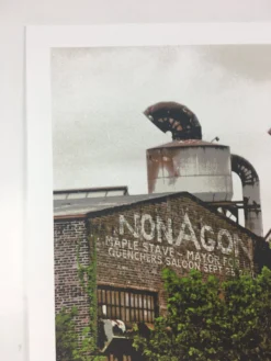 Nonagon - 2010 Dan MacAdam Of Crosshair Poster Chicago, IL Quenchers Saloon