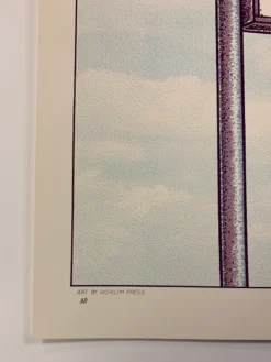 Kings Of Leon - 2017 Tyler Skaggs Poster Cincinnati, OH Riverbend