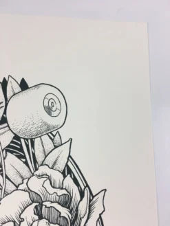 Reclaim, Erode - 2015 Justin Santora Poster Art Print Line Variant