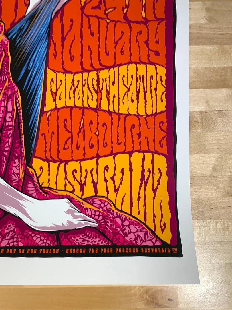 Arctic Monkeys - 2009 Ken Taylor Poster Melbourne, AUS