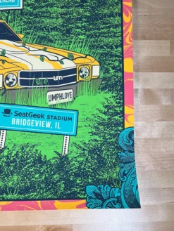Umphrey's McGee - 2020 Status Serigraph Poster Toyota Park, IL Gig Posters