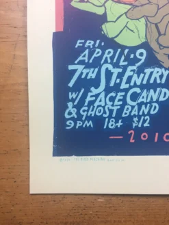 Gig Posters Dosh - 2010 Jay Ryan Poster Minneapolis, MN