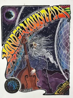 Yonder Mountain String Band - 2007 Robert Marx Poster The Fillmore Denver, CO 12/29 Colorado