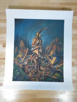 The Soldier - 2021 David Welker Poster, Art Print