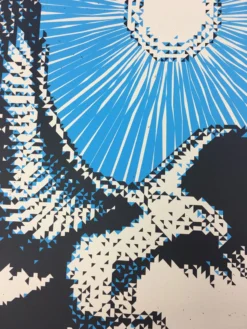 Gig Posters The Mountain Goats, John Vanderslice, Tallest Man On Earth - 2009 Todd Slater Po