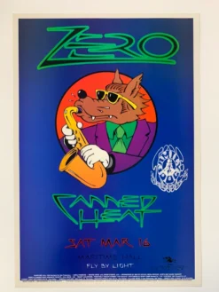 FD/ID 13 Zero - 1996 Stanley Mouse Poster Maritime Hall San Fran 1st