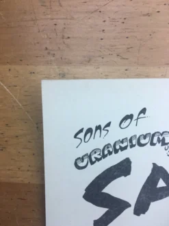 Uranium Savage - 1975 Kerry Awn Poster Austin, TX Soap Creek Saloon Gig Posters