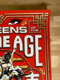 James Jirat Patradoon Queens Of The Stone Age - 2018 James Patradoon Poster Hobart, AUS