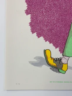 Mudhoney - 2015 Fugscreens Studios Poster Ravenna, Italy Bronson