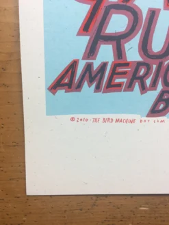 The Gauge - 2010 Jay Ryan Poster Chicago, IL Bottom Lounge