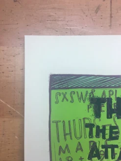 Flatstock 24 - 2010 Jay Ryan Poster Austin, TX Austin Convention Center Gig Posters