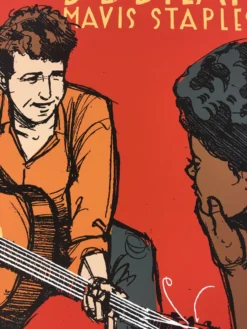 Bob Dylan - 2016 Scrojo Poster San Diego, CA Humphrey's By The Bay Gig Posters