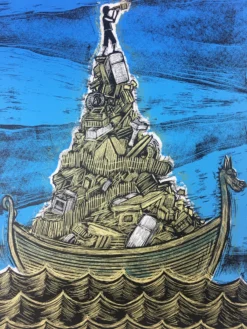 You Can't Take It With You - 2015 Dan Grzeca Poster Art Print Art Prints