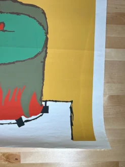 Eduardo Munoz Bachs Con Pura Magia Satisfechos - 1984 Cuban Movie Poster Original Vintage Movie/TV Posters