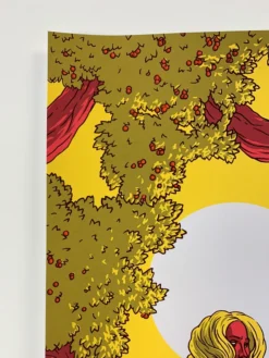 Colorado Kings Of Leon - 2017 Florey Poster Morrison, CO Red Rocks