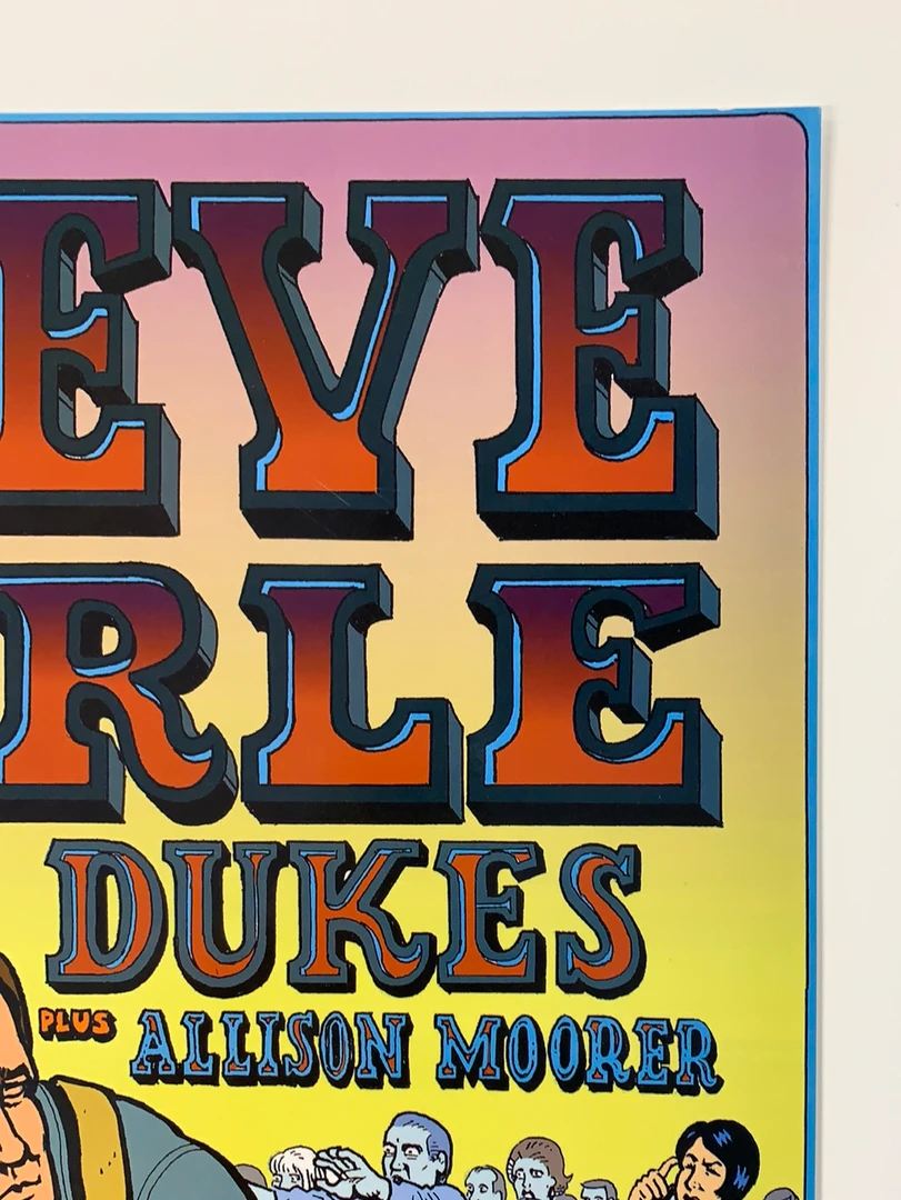 Gig Posters Steve Earle - 2005 Spain Rodriguez Poster Santa Cruz, CA