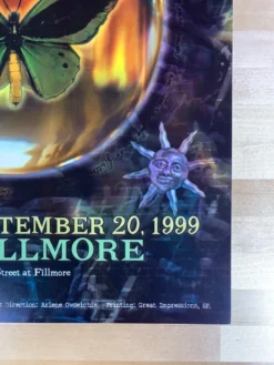 Chris Cornell - 1999 Craig Howell Poster Fillmore Auditorium San Fran 1st Gig Posters