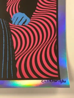 Bob Dylan - 2020 Carl Glover Poster Art Print Rainbow FOIL 420 Posters