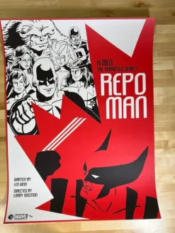 X-Men: The Animated Series: Repo Man - 2021 JJ Lendl Poster Marvel