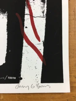 Vandermark 5 - 2004 Casey Burns Poster Carrboro, NC Go Gig Posters