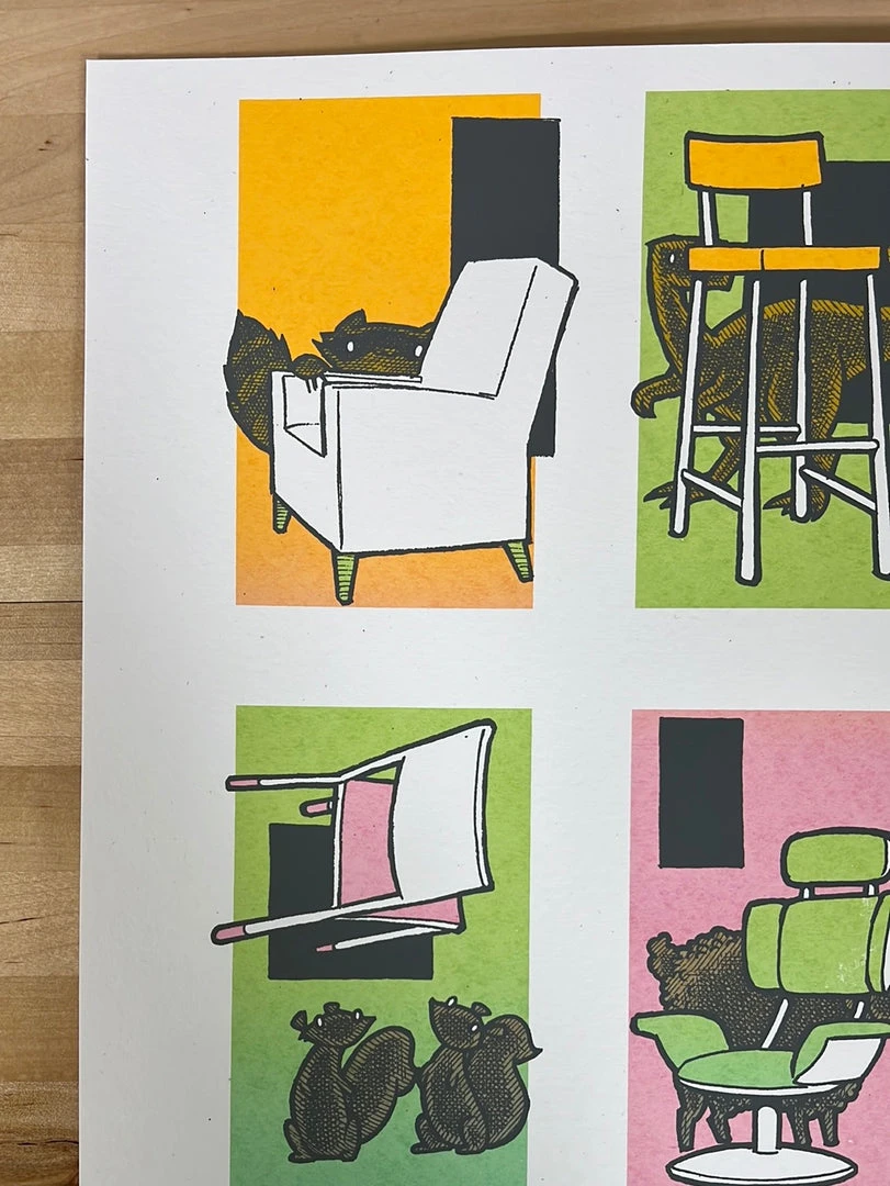 Inktober Uncut Postcard Set #1 - 2021 Jay Ryan Poster Art Print