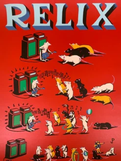 Pied Piper - 2020 Jim Pollock Poster Relix Red Edition Gig Posters