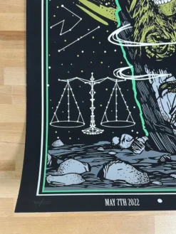 Gig Posters Metallica - 2022 Chris Alliston Poster Curitiba, Brazil