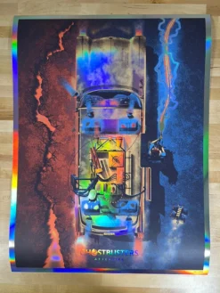 Foil Posters Ghostbusters Afterlife - 2021 DKNG Poster AMC Limited Ed FOIL