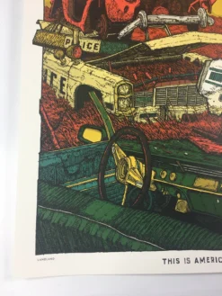 Childish Gambino - 2018 Landland Poster Chicago, IL United Center