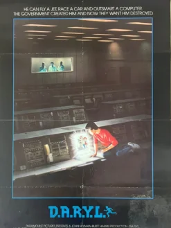 Sold Out Posters D.A.R.Y.L. - 1985 One Sheet Movie Poster Original Vintage 27x40 Movie/TV Posters