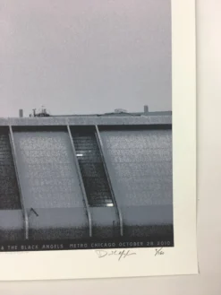 Black Mountain - 2010 Dan MacAdam Of Crosshair Poster Chicago, IL Metro