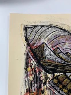 Edward Sharpe & The Magnetic Zeros - 2016 Dan Grzeca Poster Cambridge, MA