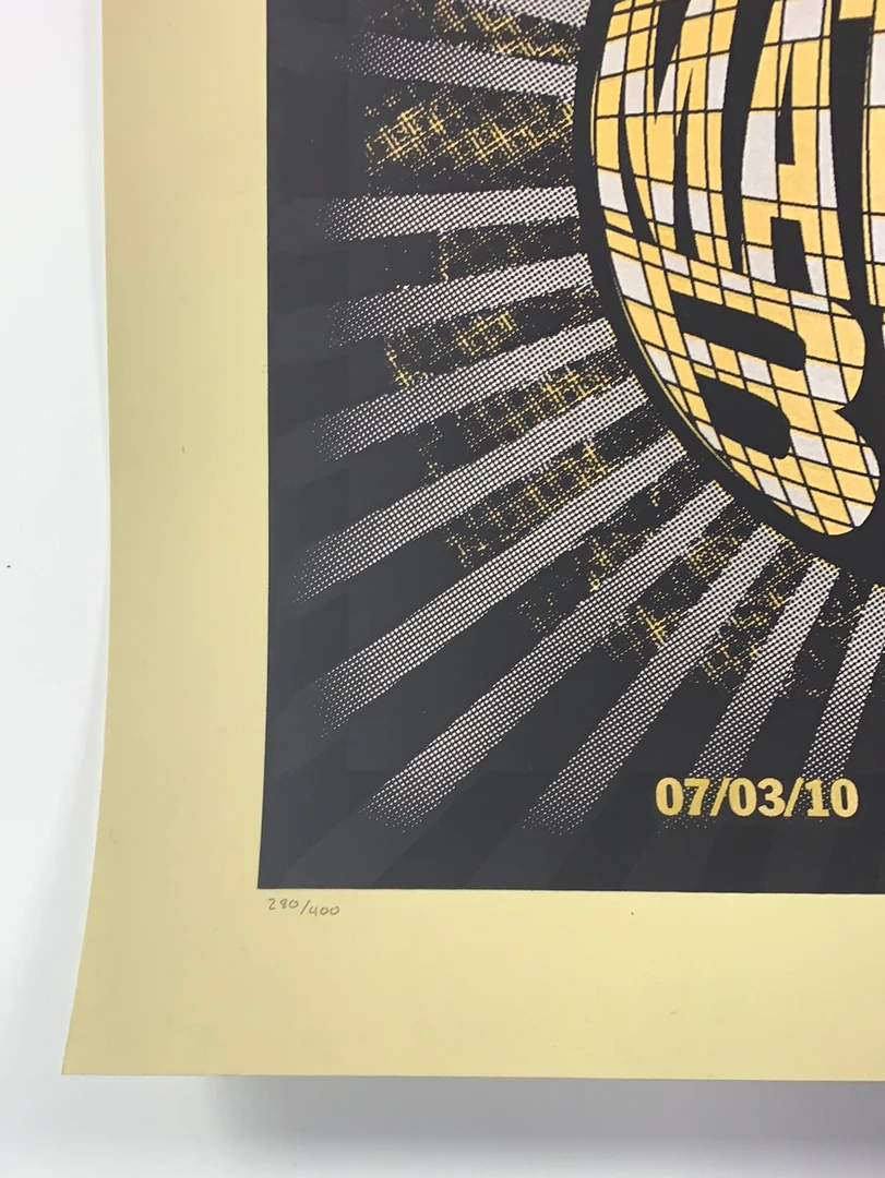 Methane Dave Matthews Band - 2010 Methae Poster Manchester, UK Apollo