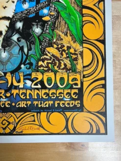 Bonnaroo - 2009 Michael Everett Poster Manchester, TN