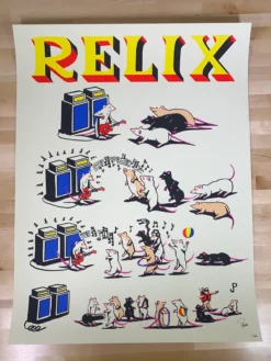Gig Posters Pied Piper - 2020 Jim Pollock Poster Relix Main Edition