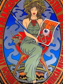Firehouse Rock Poster Revival - 1999 Poster Vintage San Francisco, CA Gig Posters