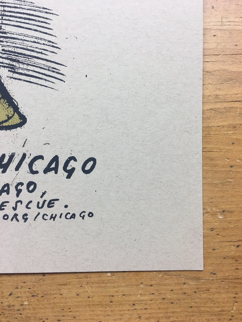 Raise The Woof - 2009 Jay Ryan Poster Chicago, IL House Of Blues With Devil In A