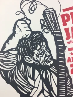 Ames Brothers Pearl Jam - 2003 Ames Design Poster Adelaide, AUS Entertainment Center Gig Posters