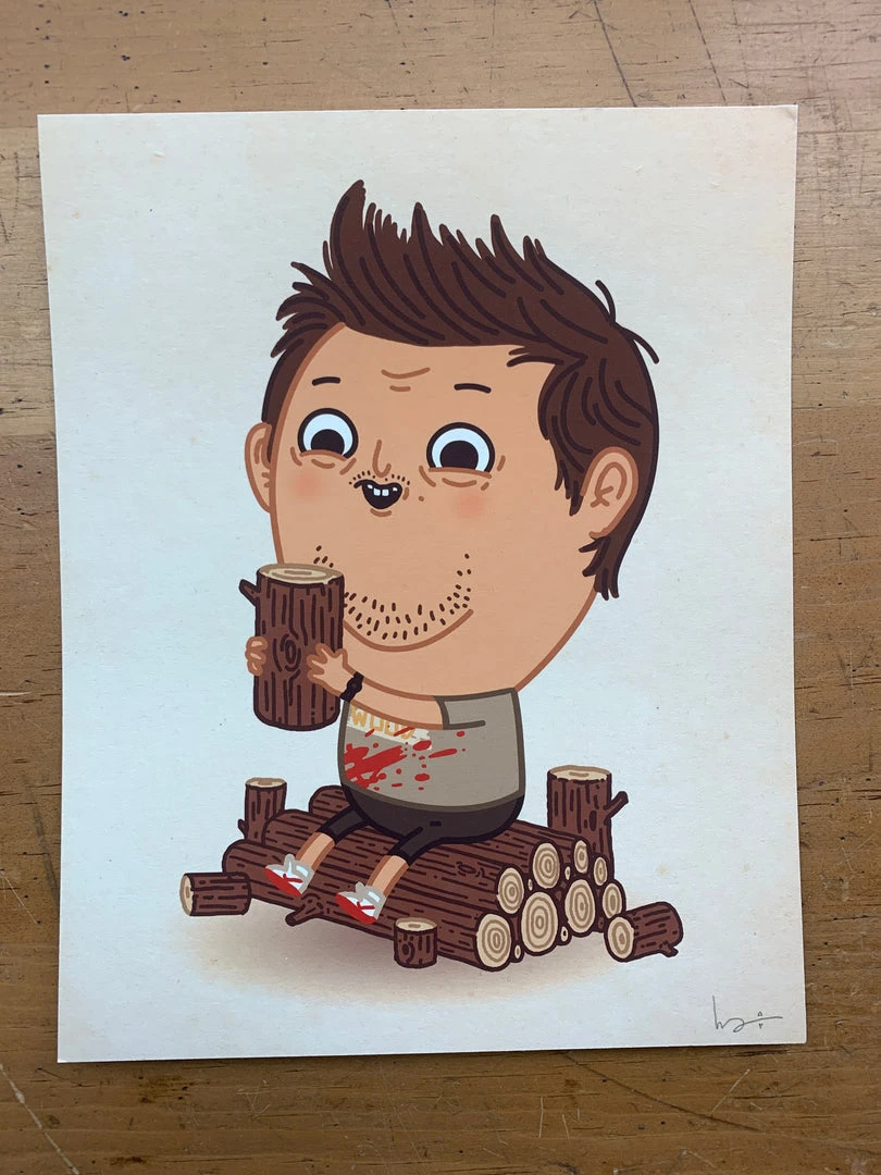 Art Prints I Got Wood - 2013 Mike Mitchell Poster