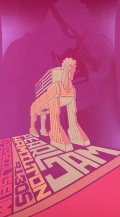 Pearl Jam - 2005 Brad Klausen Poster Hamilton, ON, CAN Copps Coliseum