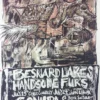 Besnard Lakes, Handsome Furs - 2007 Dan Grzeca Poster Chicago, IL Schubas