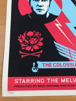 The Colossus Of Destiny: A Melvins Tale - Shepard Fairey 2017 Poster Art Prints