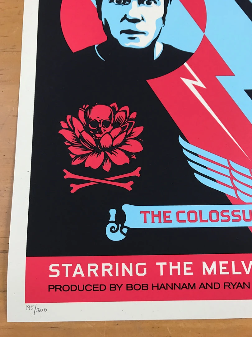 The Colossus Of Destiny: A Melvins Tale - Shepard Fairey 2017 Poster Art Prints