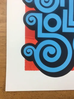 Ames Brothers Pearl Jam - 2013 Ames Bros Poster Santiago, Chile Lollapalooza S/N Gig Posters