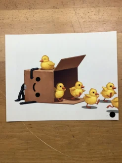 Boxo II (Ducks 2) - 2019 Mike Mitchell Poster Print SOFA Con 1st