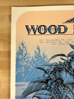 The Wood Brothers - 2017 Neal Williams Poster February Tour Gig Posters