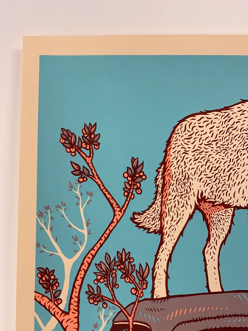 Kings Of Leon - 2017 Dan Grissom Poster Calgary, AB Scotiabank Gig Posters