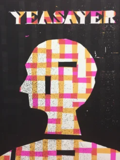 Yeasayer - 2010 Methane Studios Poster Miami, FL Jackie Gleason Theater