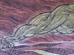 Ash - 2009 Dan Grzeca Poster Art Print Copper/Gold Variant Art Prints