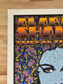 Alabama Shakes - 2015 Chuck Sperry Poster Red Rocks Morrison, CO